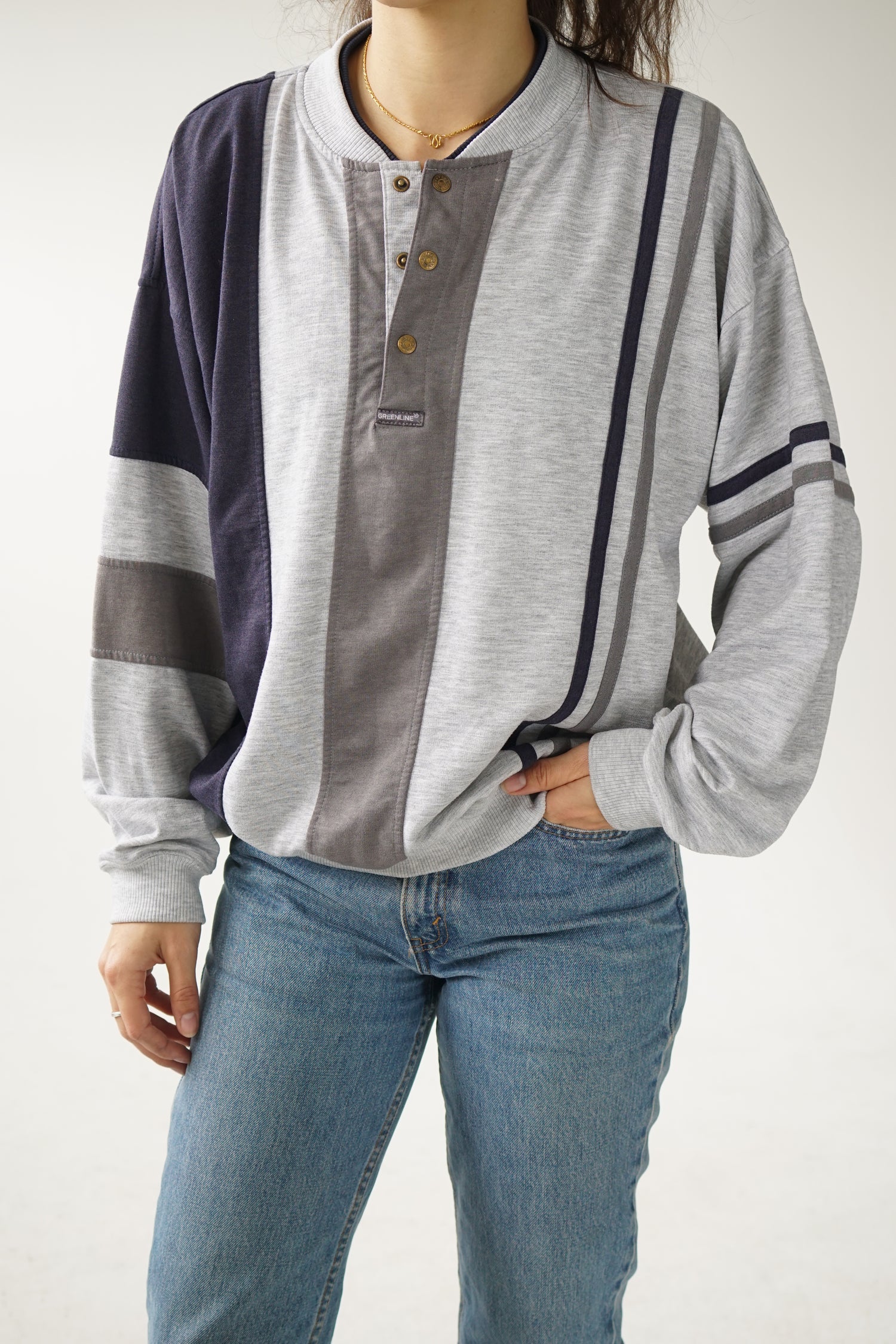 Vintage tennis sweater for men M