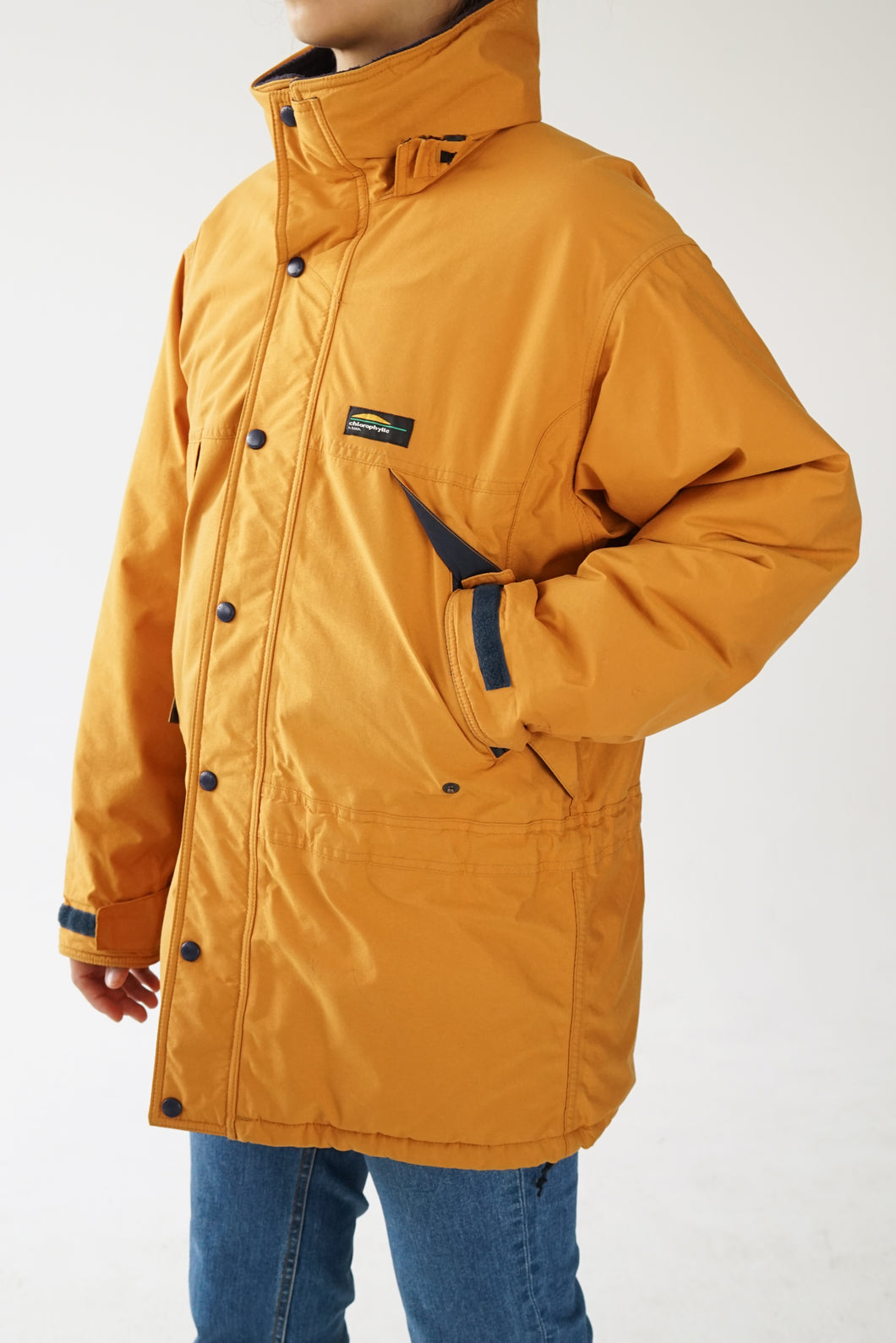 Manteau d'hiver expédition en Gore-Tex Chlorophylle orange brûlé unisex taille M-L
