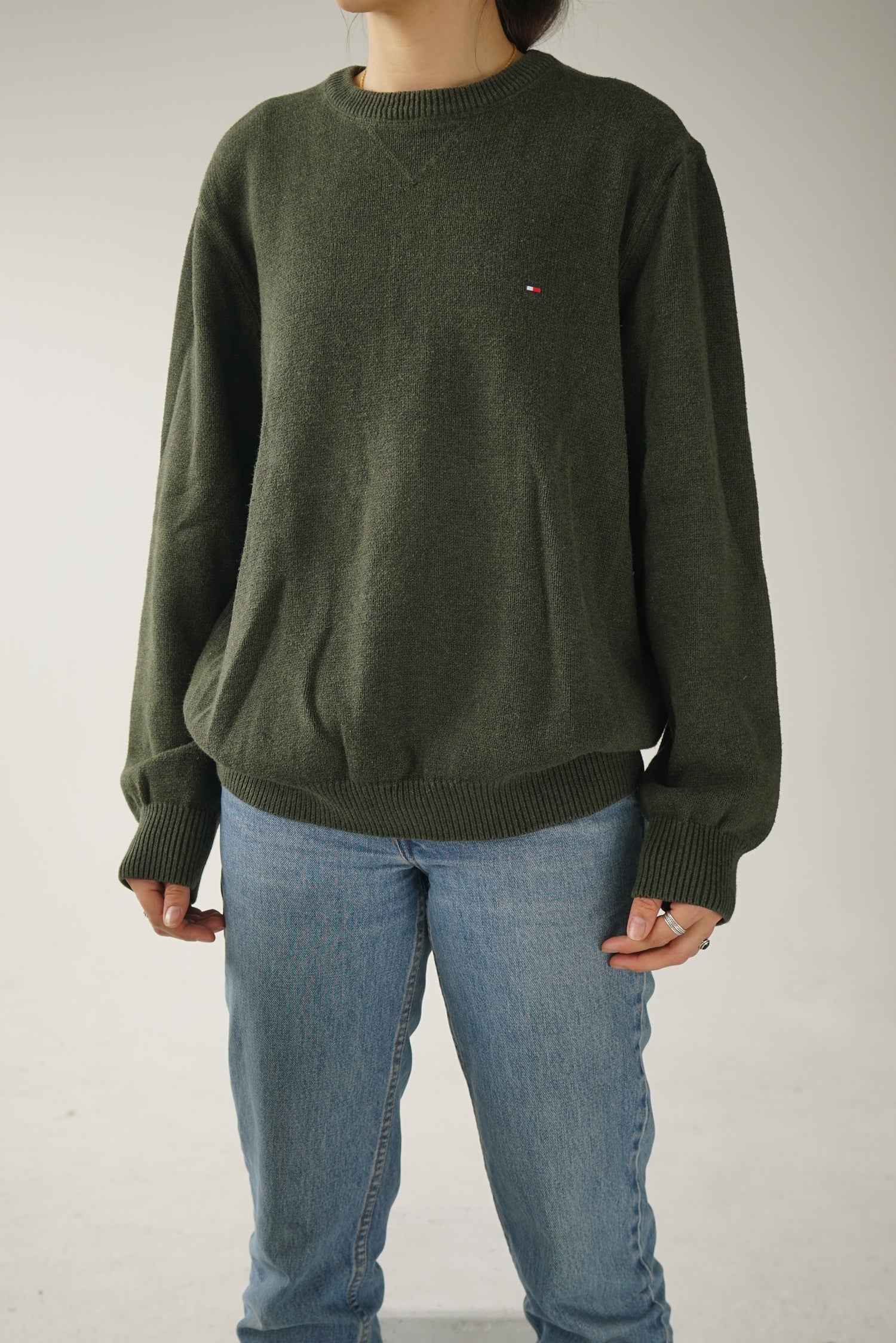 Tommy Hilfiger sweater in khaki L