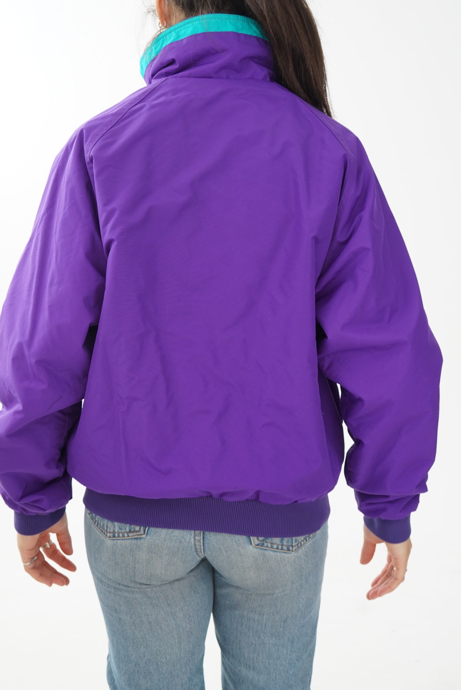 Manteau imperméable intérieur polar Sierra Sport mauve pour femme taille L