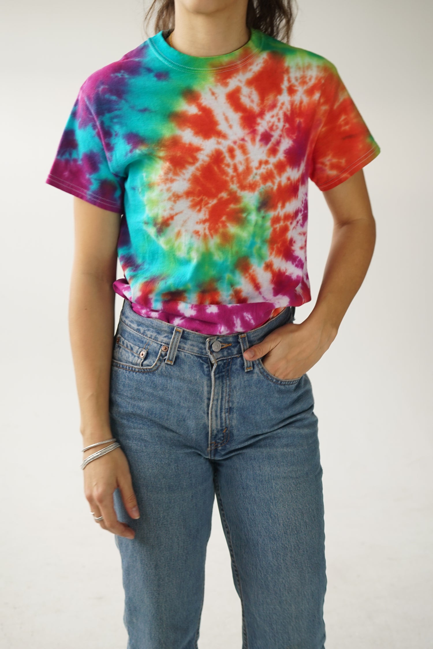 T-shirt Tie die Gildan