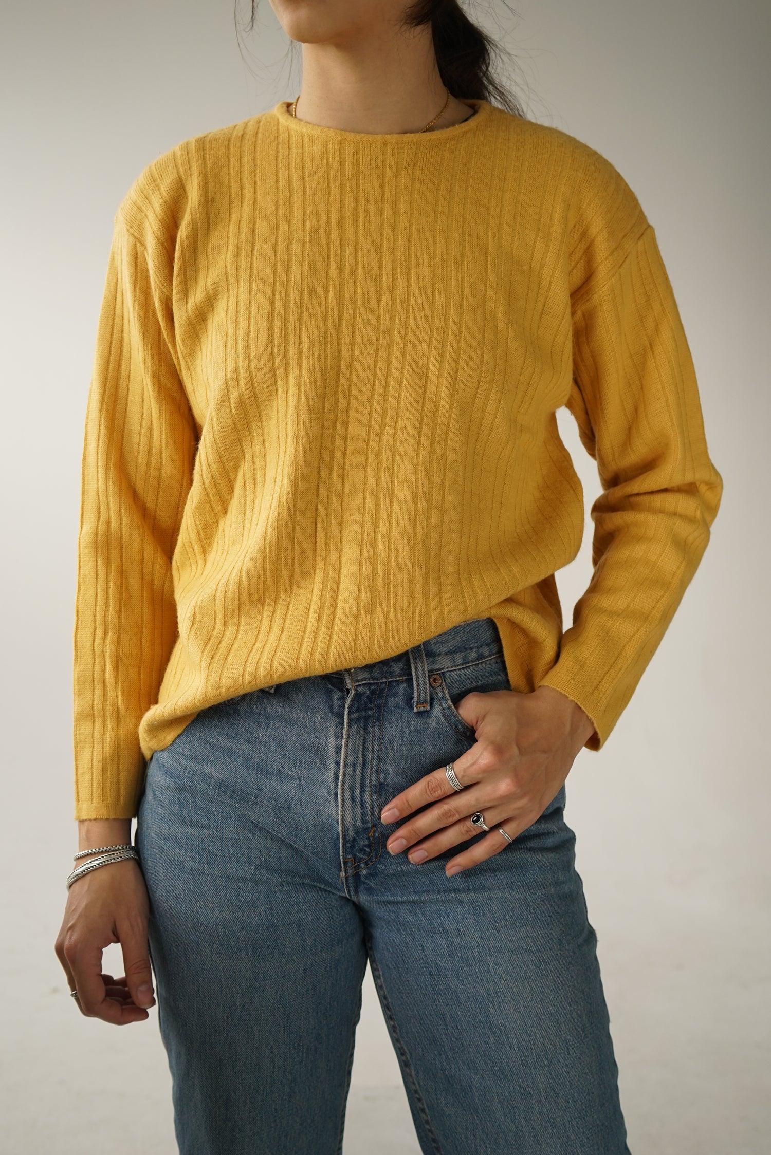 Extra soft merino wool 50/50 sweater