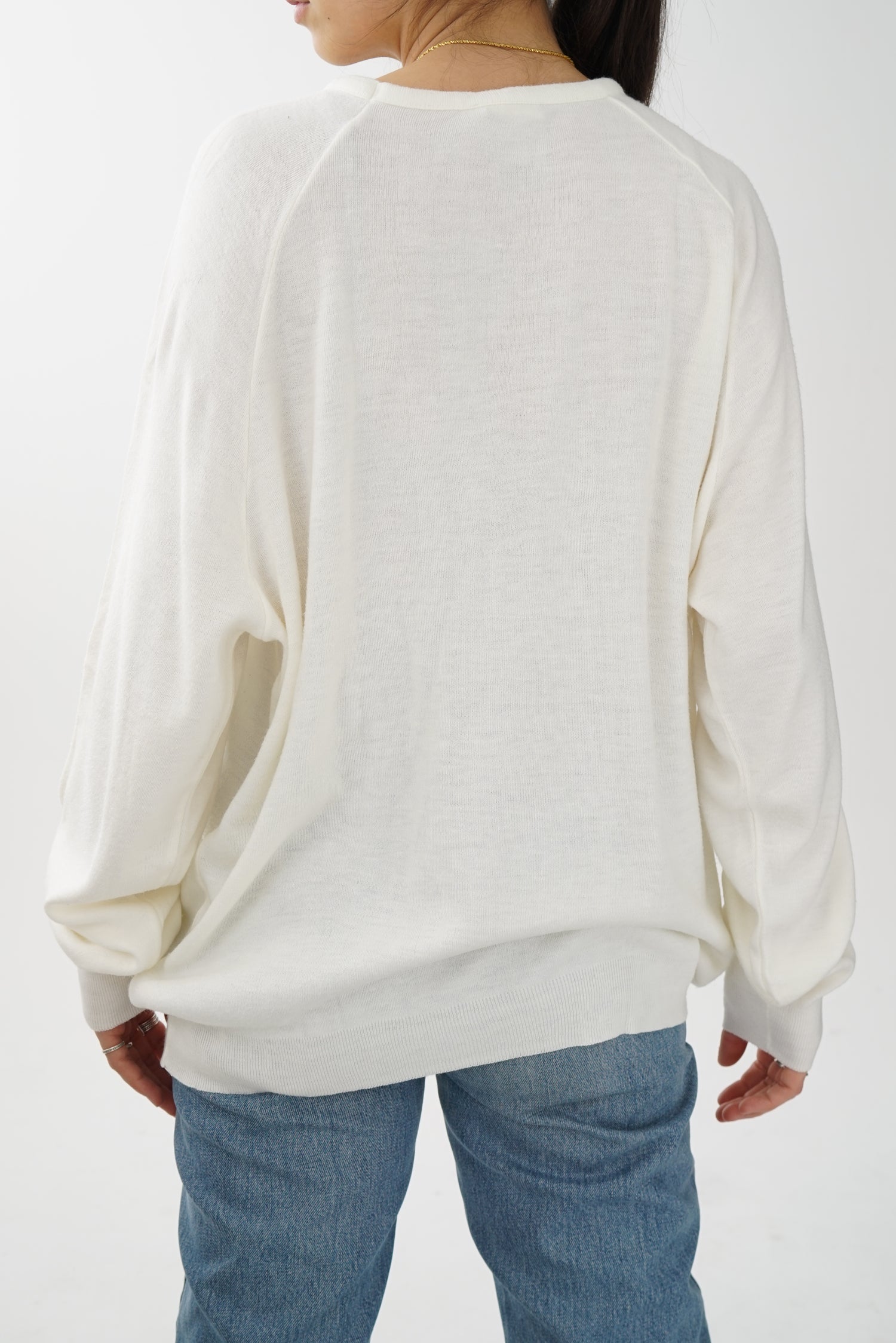Crewneck vintage Audi off-white pour homme taille L
