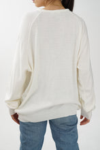 Load image into Gallery viewer, Crewneck vintage Audi off-white pour homme taille L
