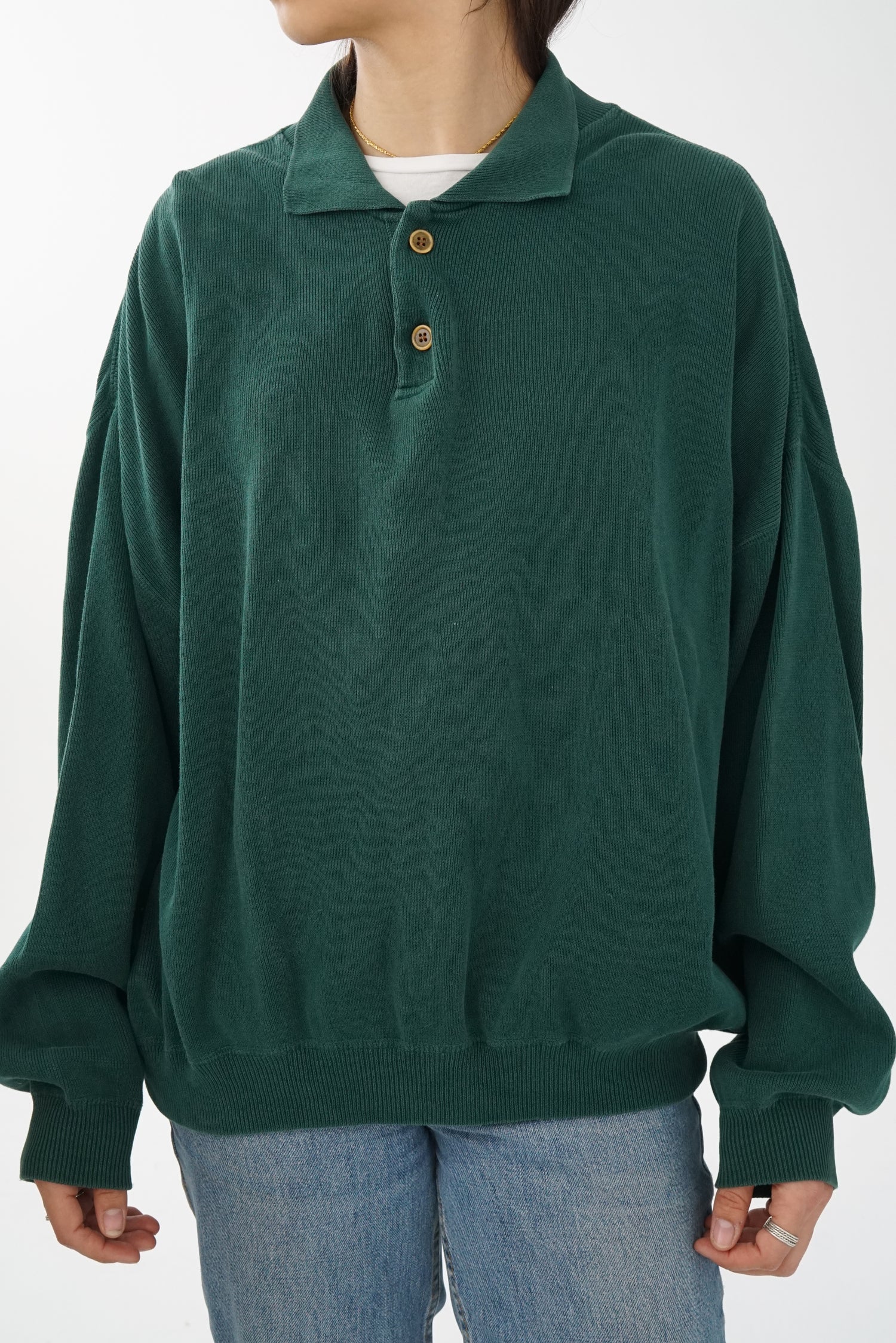 Chandail polo vintage Cutter & Buck unisex taille M-L