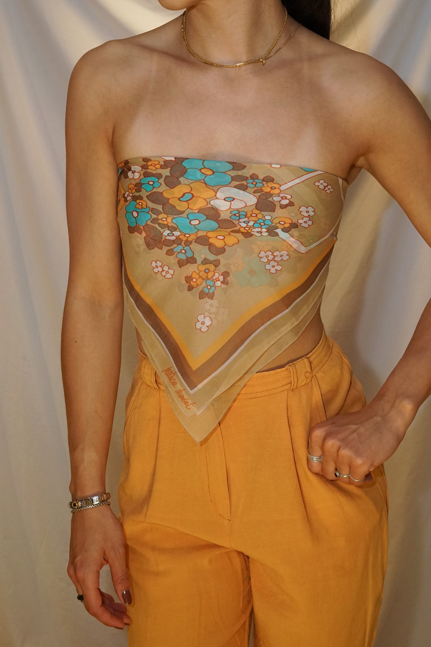 Foulard vintage Patricia Dumont