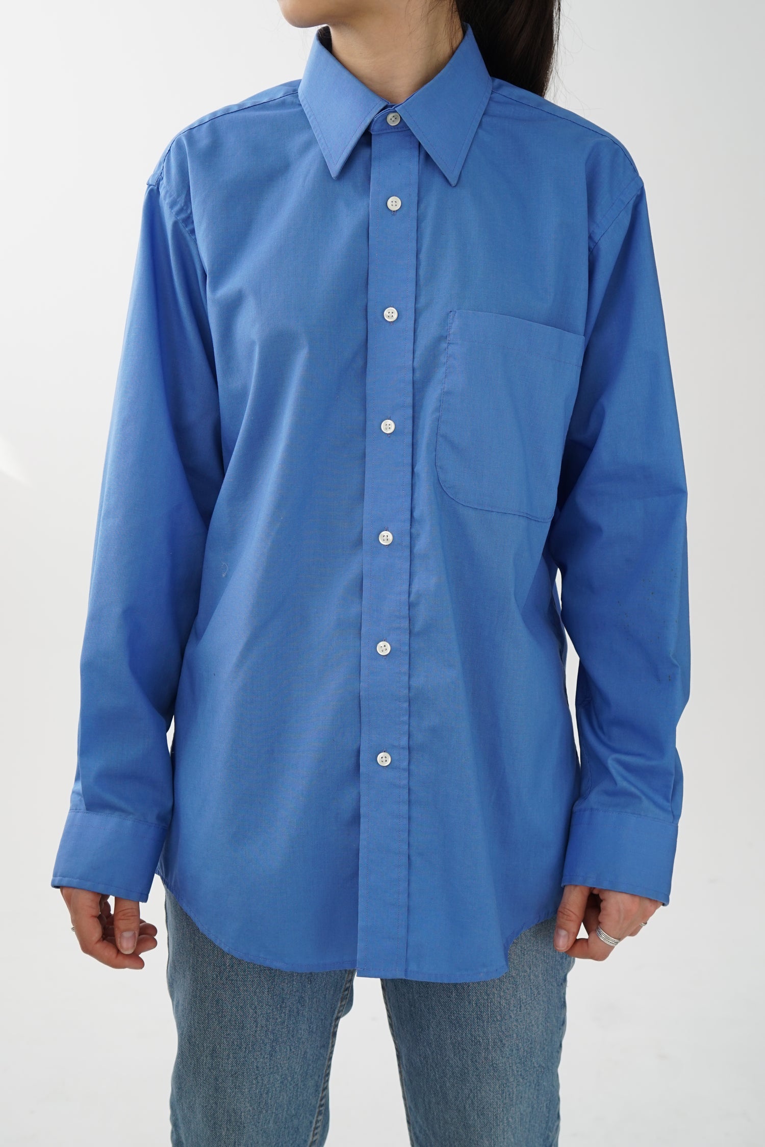 Joseph & Feiss chemise bleu pour femme taille S-M (S homme)