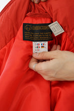 Load image into Gallery viewer, Manteau rétro 80s Descente rouge métallique pour femme taille 12 (M-L)
