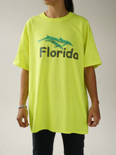 Charger l&#39;image dans la galerie, T shirt jaune fluo Florida
