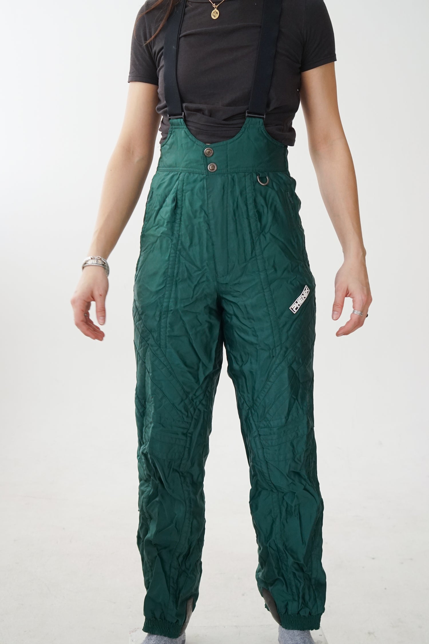 Salopette de ski Phenix Sports vert métallique taille S (18kids)