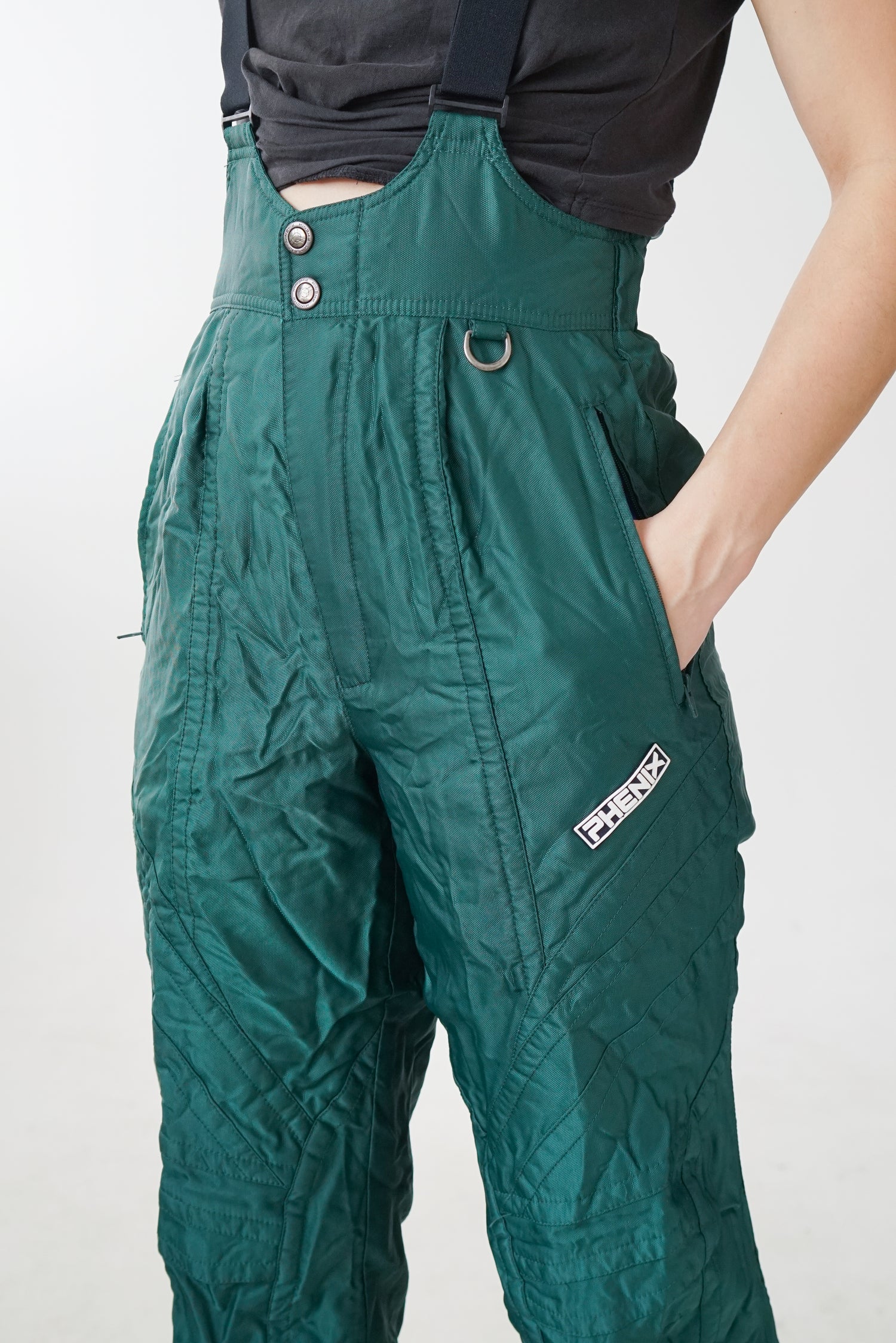 Salopette de ski Phenix Sports vert métallique taille S (18kids)