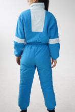 Load image into Gallery viewer, One piece 80s Lupa bleu poudre pour femme taille 8 petite (12ans kids)

