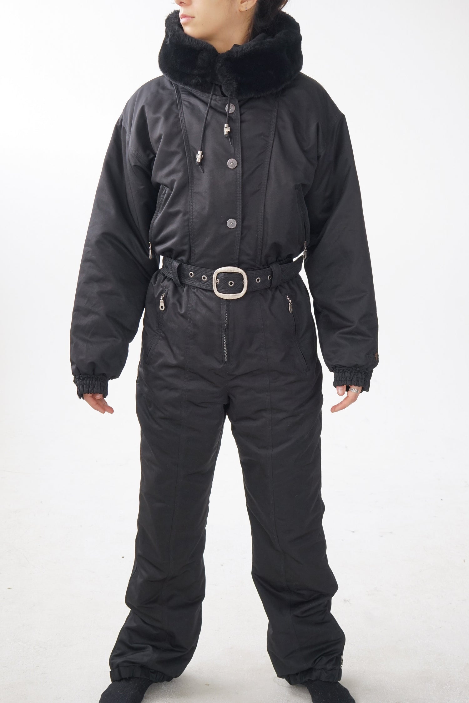 Habit de ski Métropolis noir pour femme taille 12 (S-M)