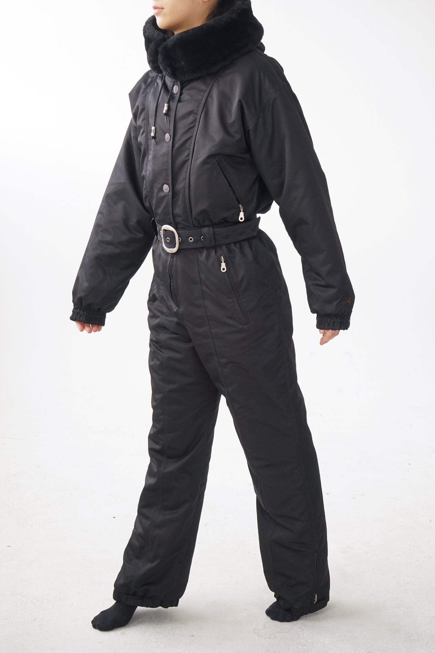 Habit de ski Métropolis noir pour femme taille 12 (S-M)