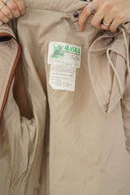 Load image into Gallery viewer, Deux pièce vintage 70s Alaska beige et brun à patte éléphant taille S-M
