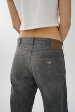 Load image into Gallery viewer, Jeans Armani Jeans light wash gris unisex taille 31
