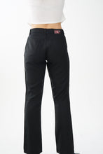 Charger l&#39;image dans la galerie, Pantalon noir vintage taille haute Authentic Style Stone Jeans taille 28
