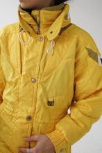 Load image into Gallery viewer, Ensemble de ski vintage Couloir jaune pour femme taille 6 (XS)
