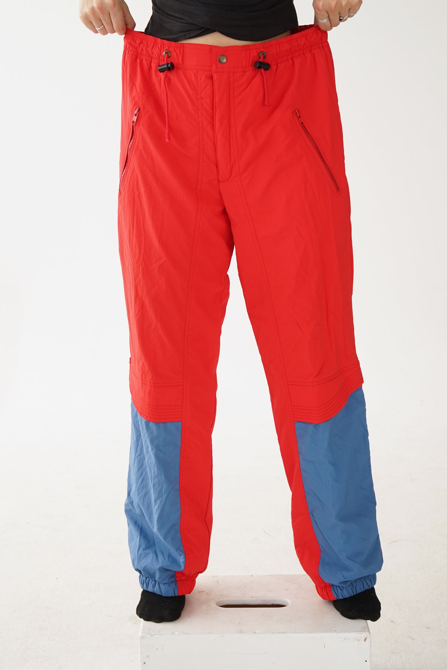 Pantalon de neige rétro 80s Innsbruck pour homme taille 44 (L)