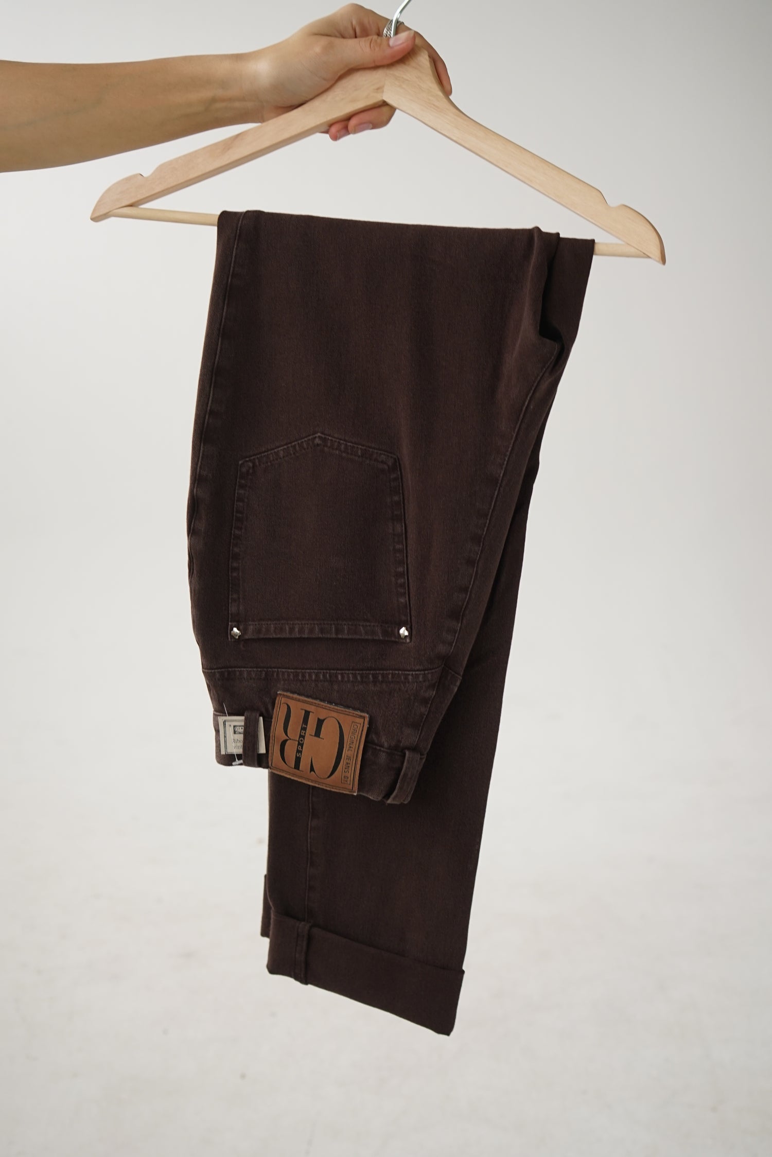 Vintage high waist brown jeans size 29