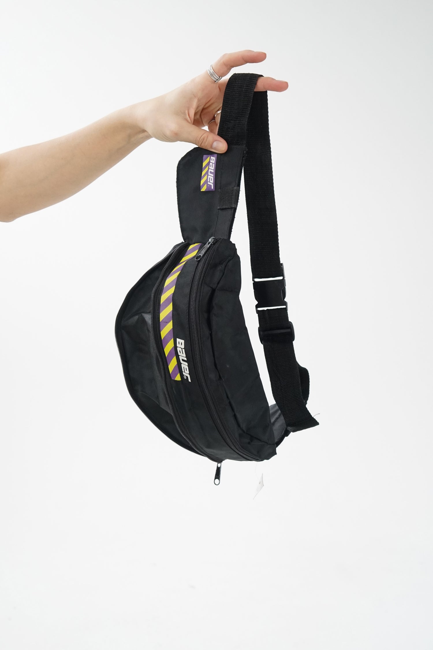 Sac banane expandable Bauer noir
