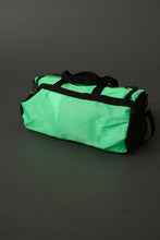 Load image into Gallery viewer, Neon green vintage sport bag
