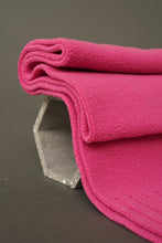 Load image into Gallery viewer, Vintage pink fleece scarf

