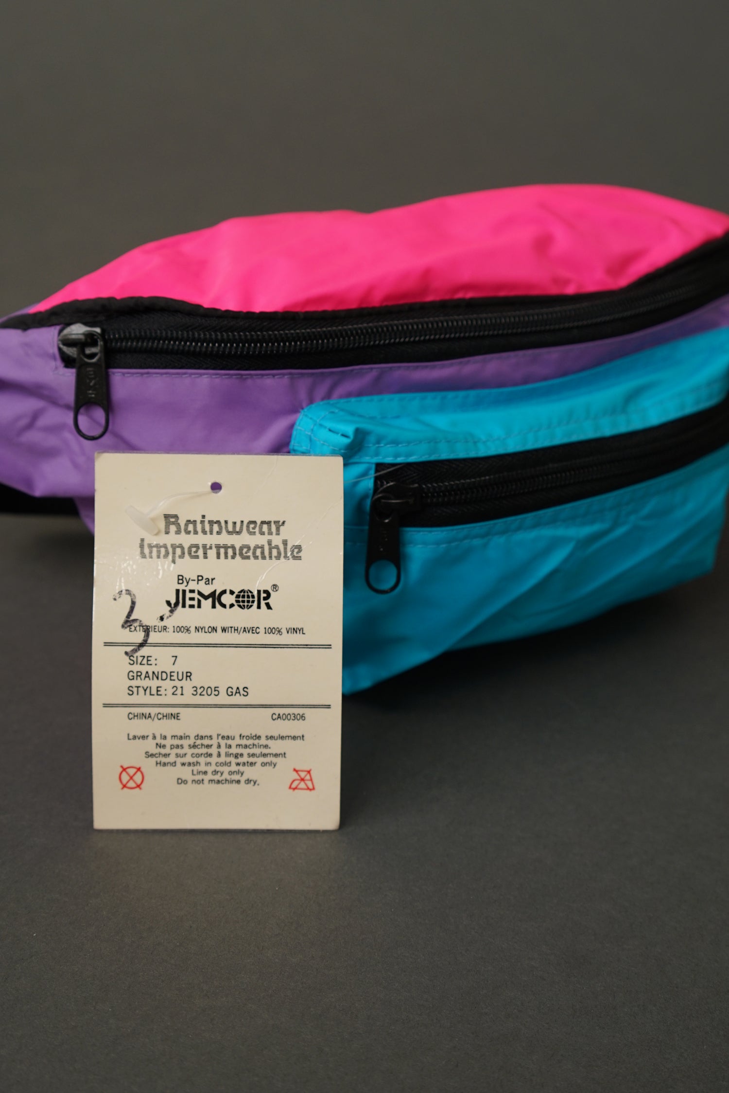 Sac banane rétro fluo neuf Jemcor