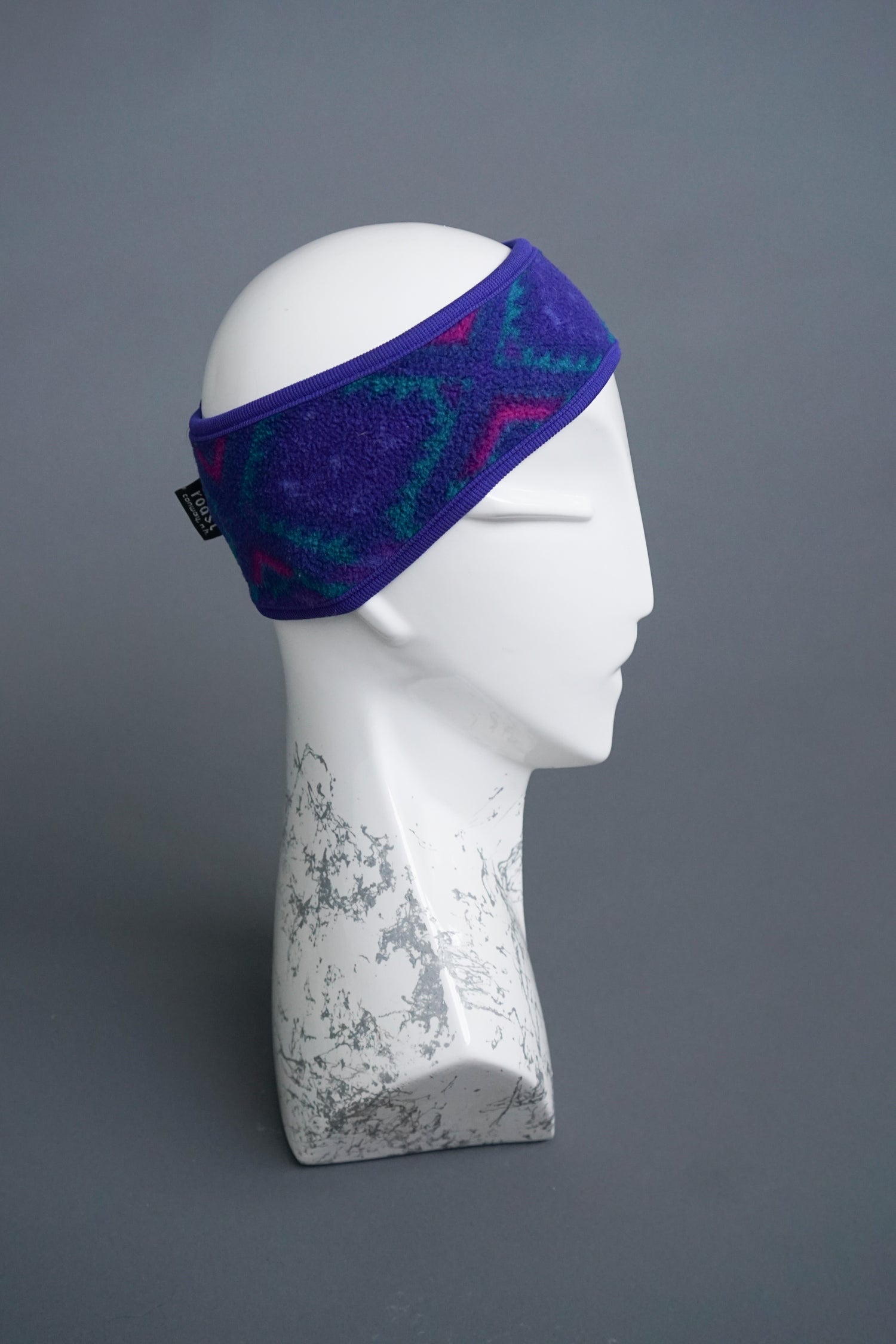 Retro fleece headband