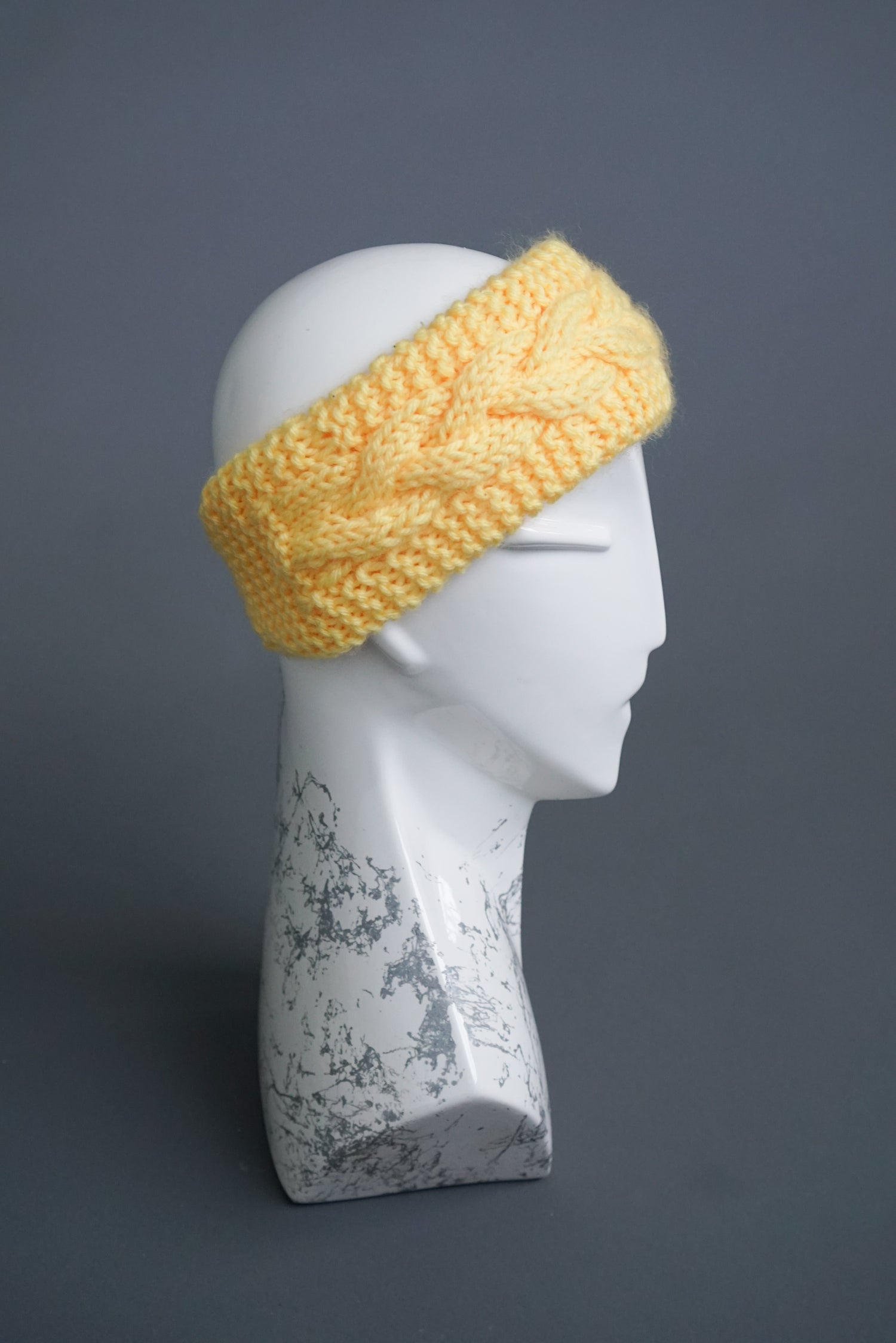 Vintage yellow headband