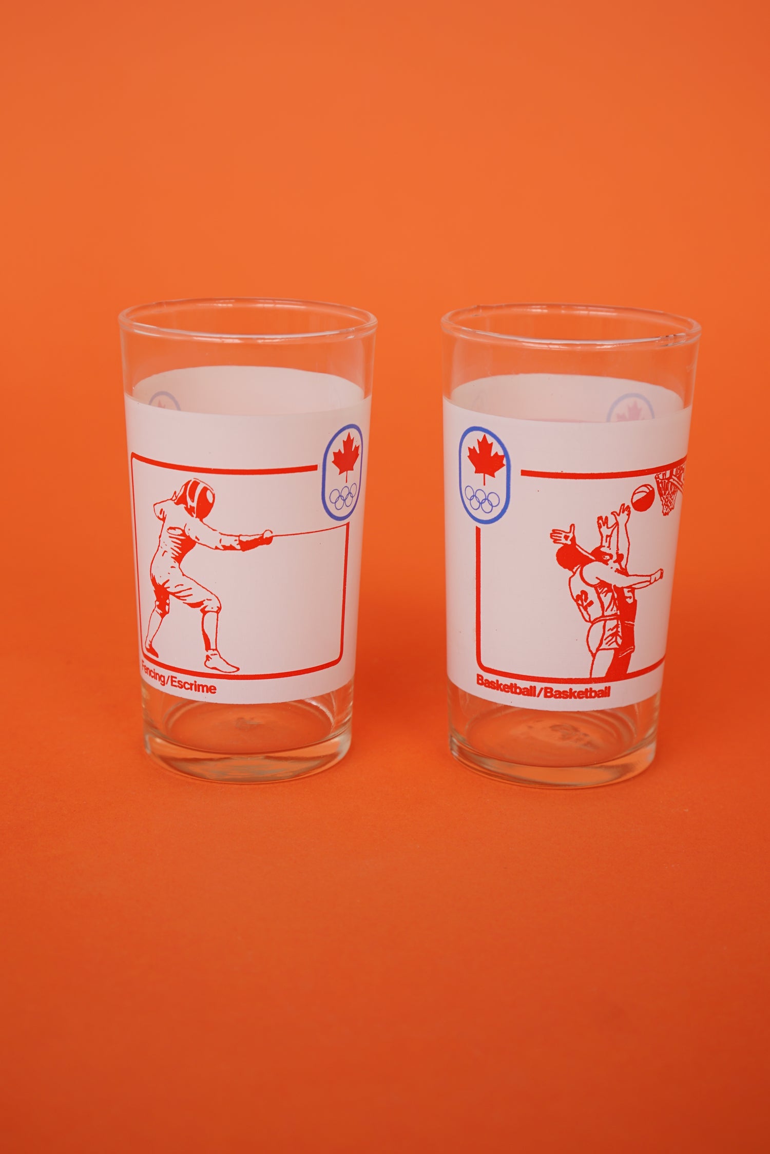 Collection Montreal's Olympics glasses