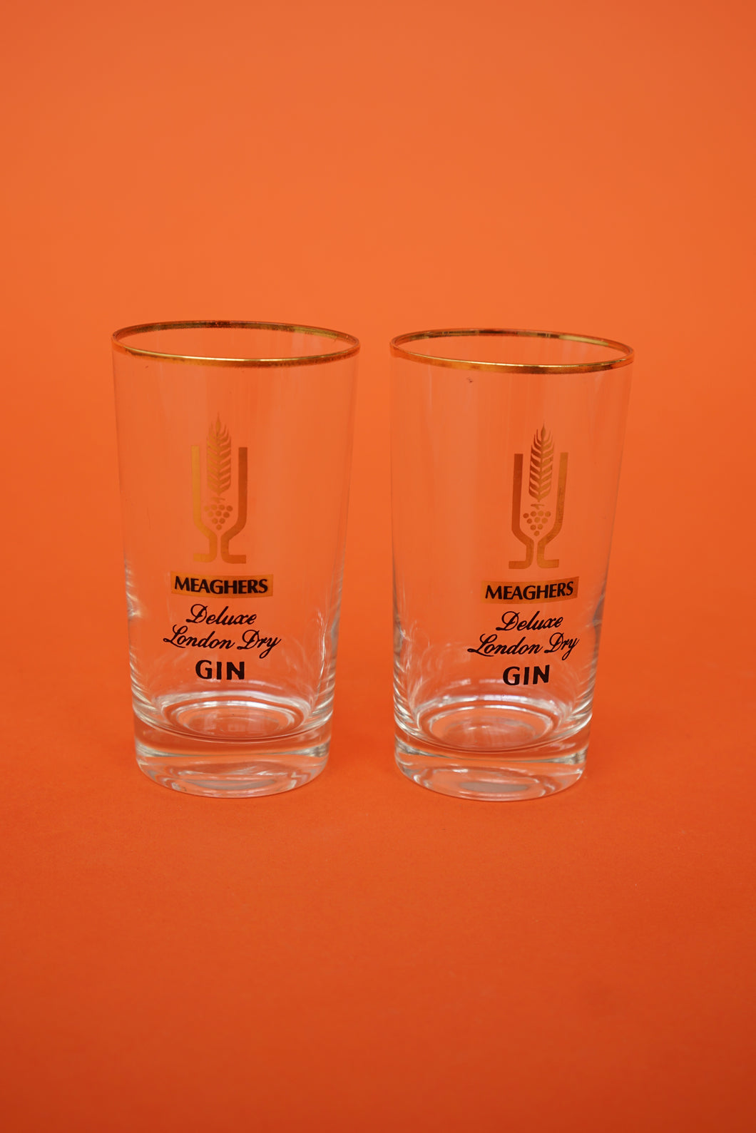 Vintage Meagher'S Distillery Limited of Montreal glasses