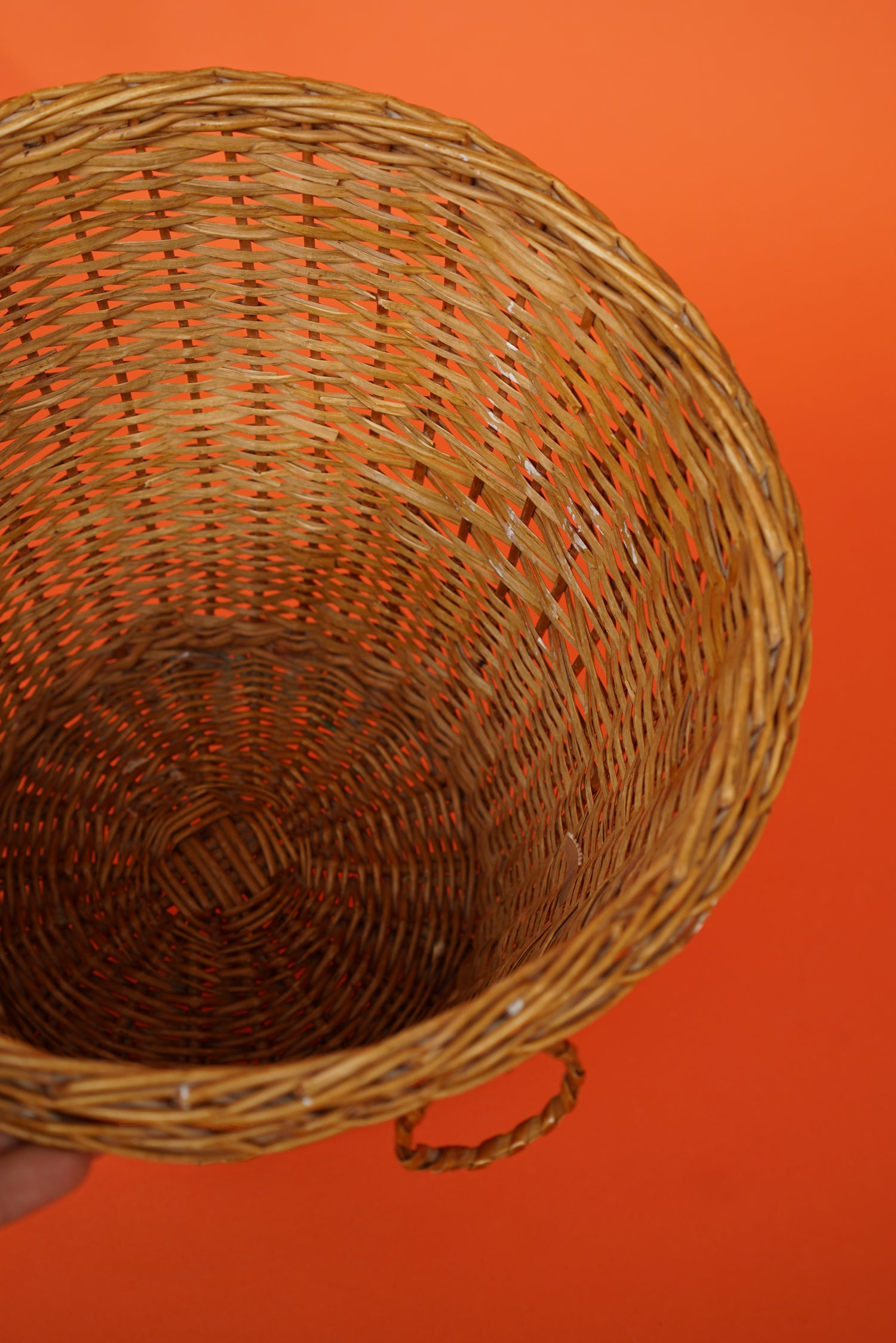 Rattan basket 11''