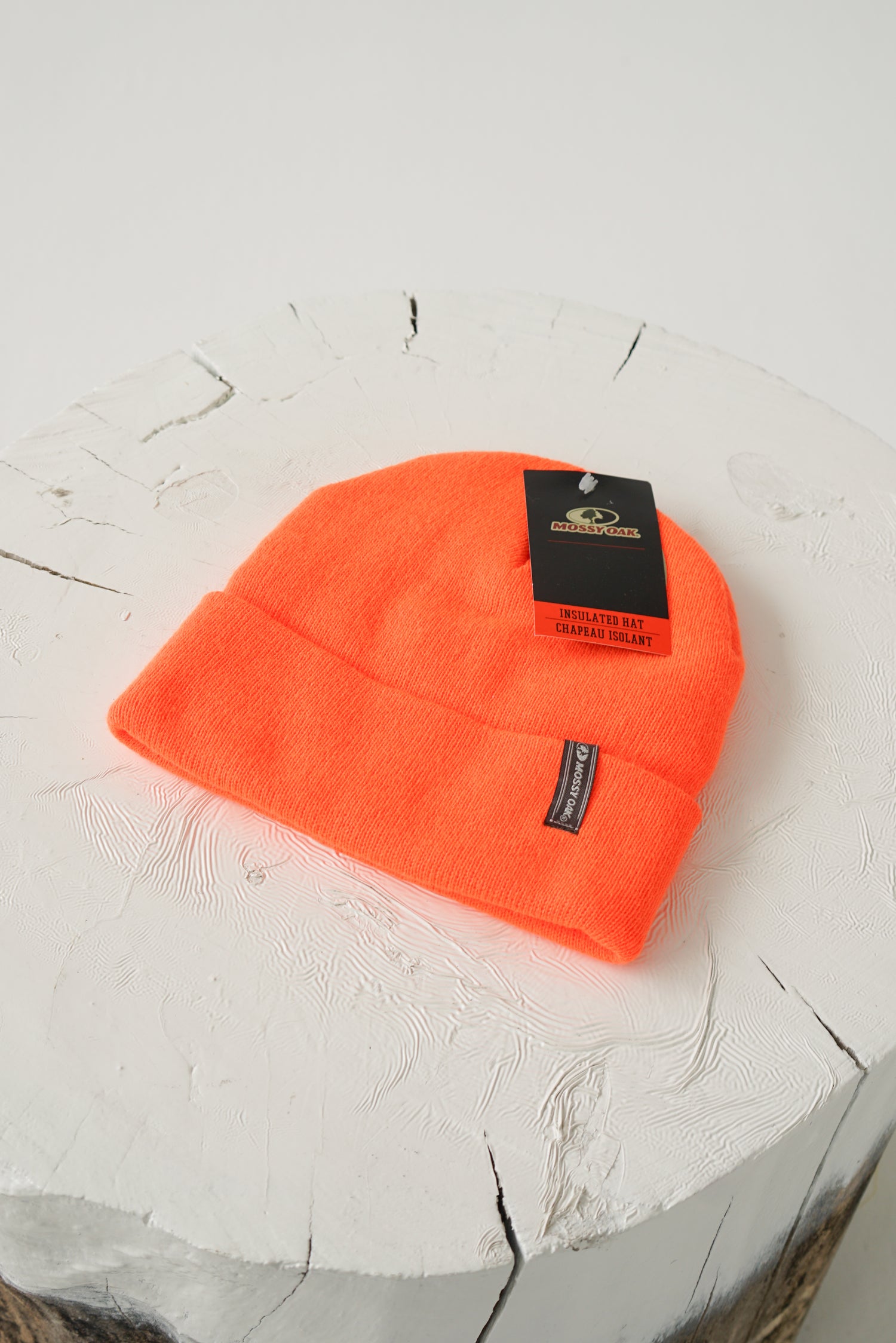 Tuque neuve récente orange fluo taille M