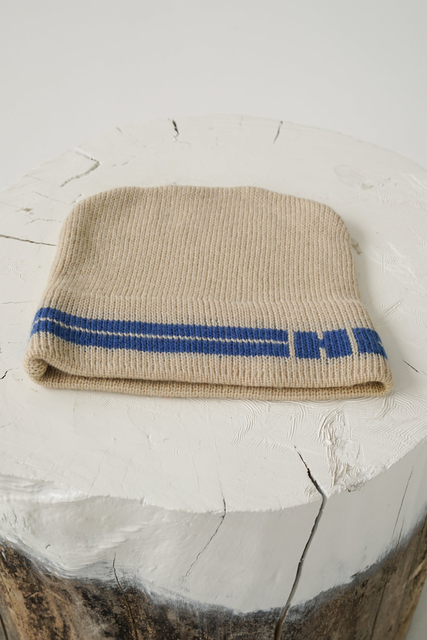 Vintage wool swiss designer  Henry Charles Colsenet beanie size L