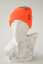 Load image into Gallery viewer, Tuque neuve récente orange fluo taille M

