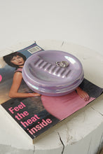 Load image into Gallery viewer, Iridescent mauve vintage round ashtray

