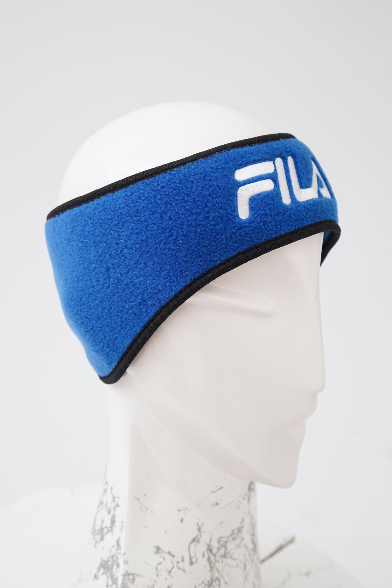 Bandeau à velcro vintage Fila bleu