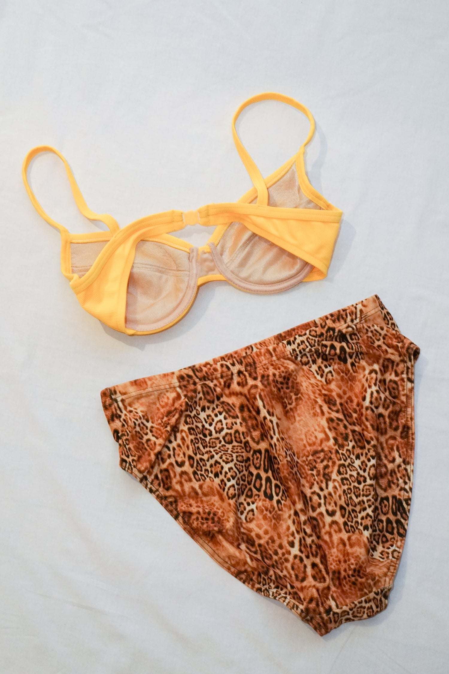 Culotte vintage taille haute léopard taille 14 (M-L)
