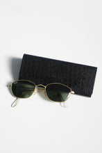 Load image into Gallery viewer, Rayban Gatsby Metal Tea Cup Collection (3135) in gold &amp; green solid color
