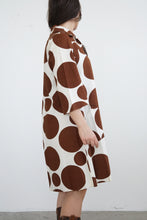 Charger l&#39;image dans la galerie, Robe vintage 70s designer Vanessa top qualité 100% coton taille 36 (S)
