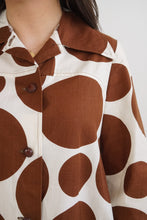 Charger l&#39;image dans la galerie, Robe vintage 70s designer Vanessa top qualité 100% coton taille 36 (S)
