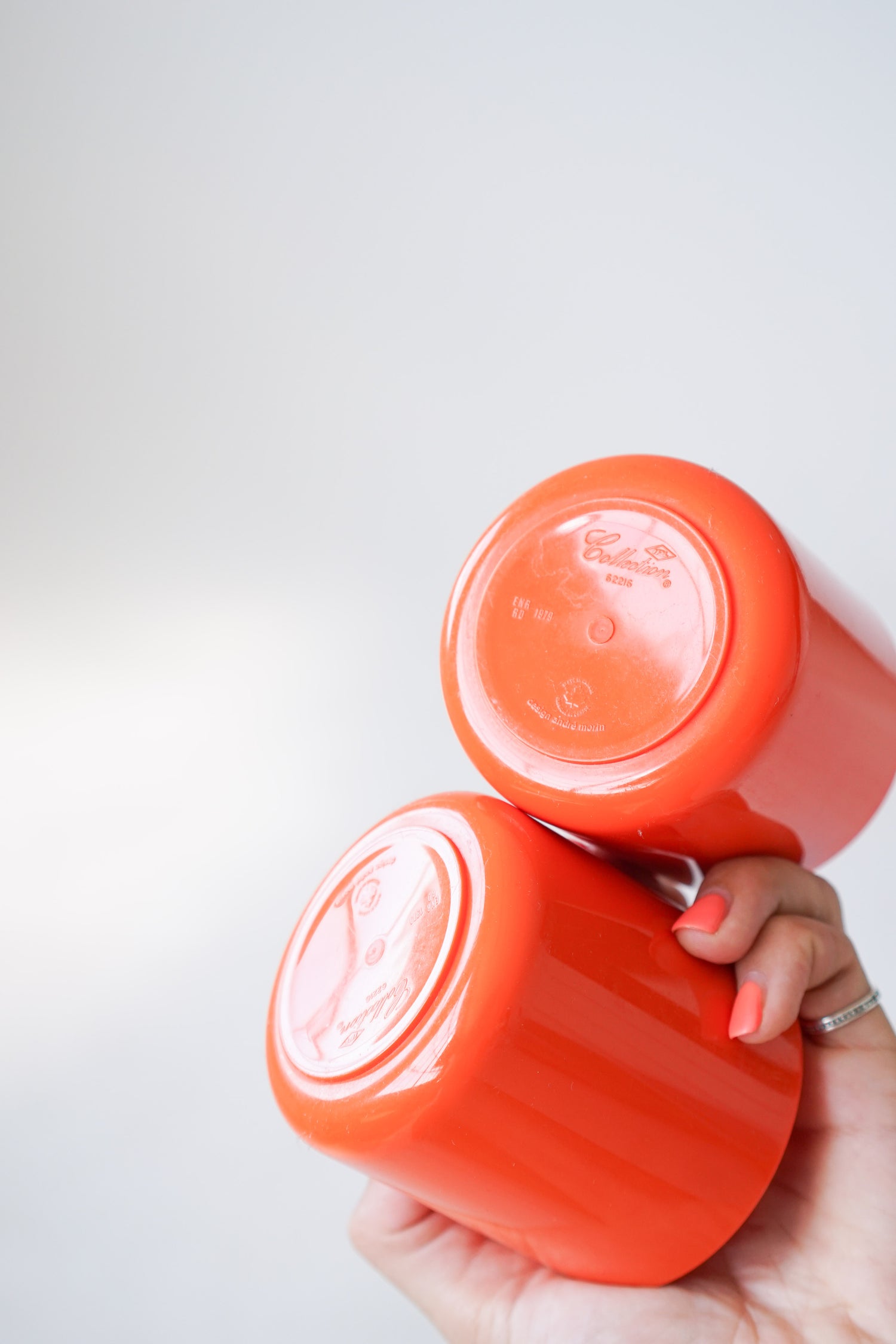 Verres design André Morin fait au Québec